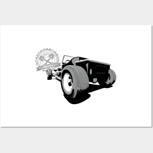 T-Bucket Ford Hot Rod - Made in America Posters and Art